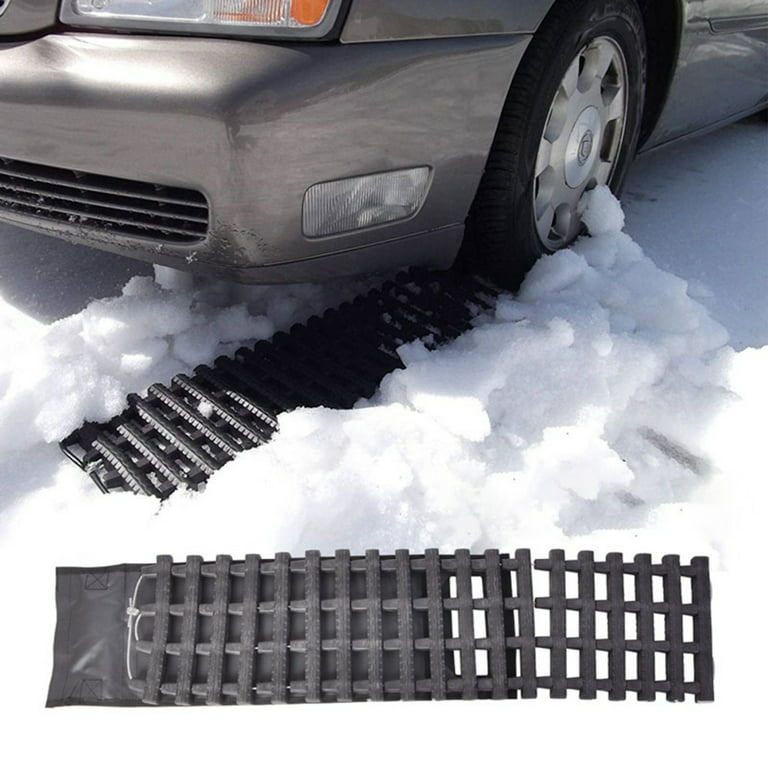 MoreChioce 80cm Tire Traction Mat Recovery Track Portable Emergency Device  for Pickups Snow Ice Mud Sand 