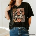 thumbnail image 5 of Dog Mama Boho Floral T-Shirt, White and Black Tee for Proud and Stylish Pet Lovers, 5 of 8