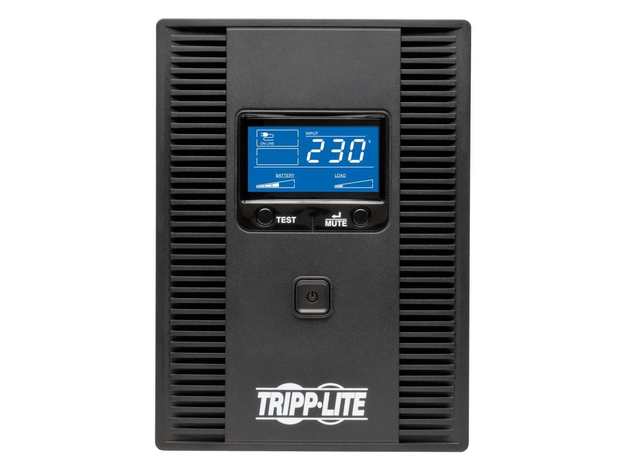 Tripp Lite SMX1500LCDT SmartPro 230V 1.5kVA 900W Line Interactive UPS, 2U Rack/Tower, LCD, USB, DB9, 8 Outlets
