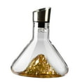 thumbnail image 3 of Stainless Steel Pourer Dispenser Pot with Aerator Filter Hand Blown Iceberg 1600ml, 3 of 9