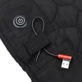 thumbnail image 2 of Colchoneta de dormir con calefacción USB Colchón de camping de 7 zonas ajustable de 3 niveles (gris), 2 of 7