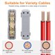 thumbnail image 4 of Kit de Tuercas de Conector de Cable de 10 Piezas 10 AWG, Terminal de Conexión de Cableado Rápido de 60 A, Terminal de Conexión de Cableado Rápido de Empalme, 4 of 6