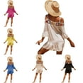 thumbnail image 3 of Swimsuit Cover Ups Women's Bathing Suit Coverups Dress Bikini Beach Tunic Top, 3 of 6