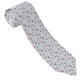 thumbnail image 3 of Fotbe Nautical Lighthouse Sailboat Corbata Clásica para Hombre con Estampado – Corbata de Seda Jacquard Tejida, para Negocios, Bodas y Eventos Formales, 3 of 7