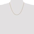thumbnail image 2 of 14k Yellow Gold 20 Inch 1.3mm Rope Chain Necklace Pendant Charm, 2 of 9
