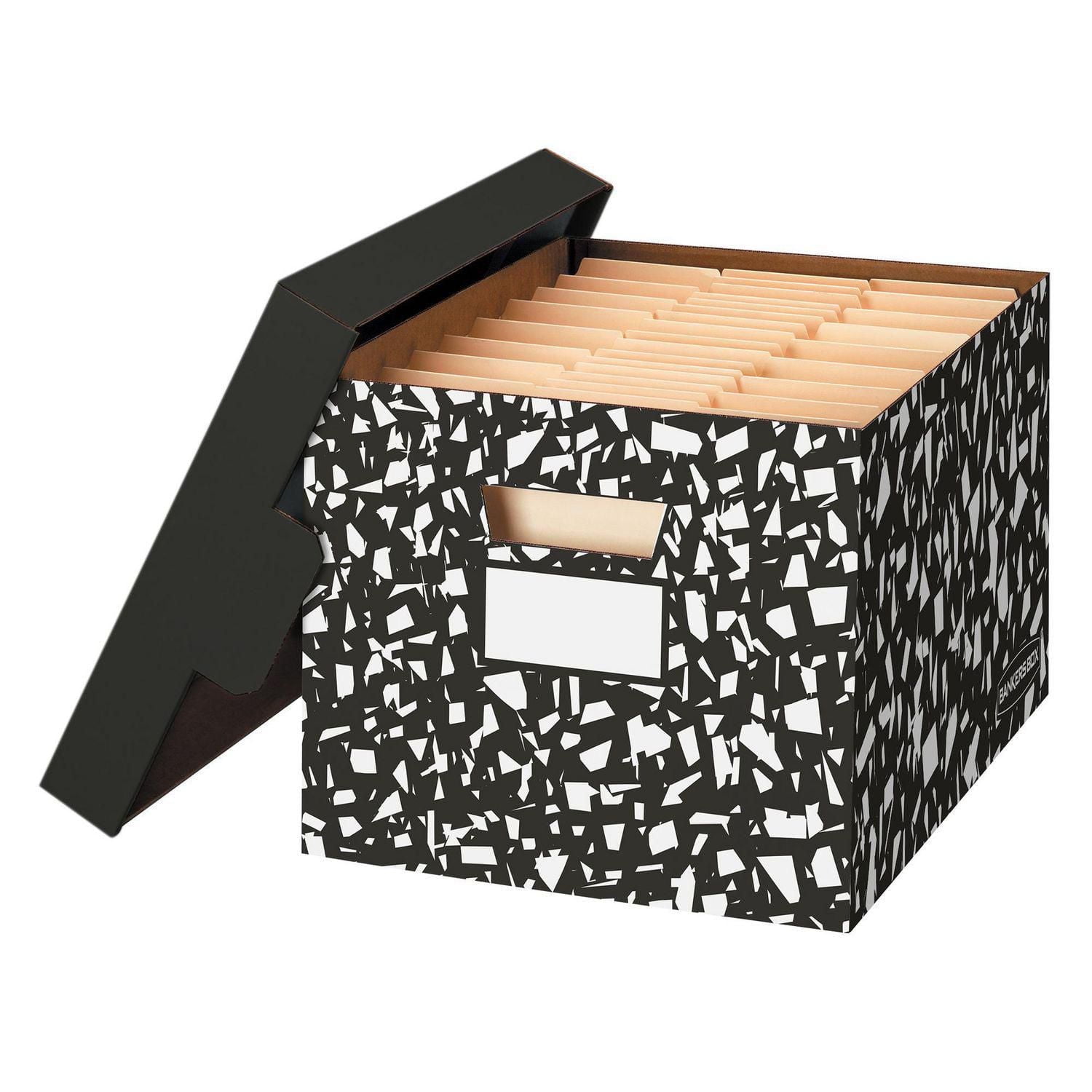 BANKERS BOX SMALL TERRAZZO 4 Pack