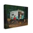 thumbnail image 3 of RV Camping Woodland Wildlife Animals Animals & Insects Graphic Art Gallery Wrapped Canvas Print Wall Art, 3 of 7