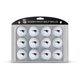 thumbnail image 1 of Bolas de golf de tamaño reglamentario, 12 unidades, con estampado duradero a todo color del equipo Team Golf NFL New England Patriots, 1 of 1