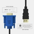 thumbnail image 3 of Prettyui 1.8M/3-M HDMI HD Converter Lead VGA to Male Cable Adapter Laptop Monitor 1080P, 3 of 6