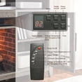 thumbnail image 4 of Electric Fireplace Heater with Remote Control Overheating Protection, Fireplace TV Stand with  Realistic Flame Effect and Timing Function, 55 Inch, Gray Wash, 4 of 8