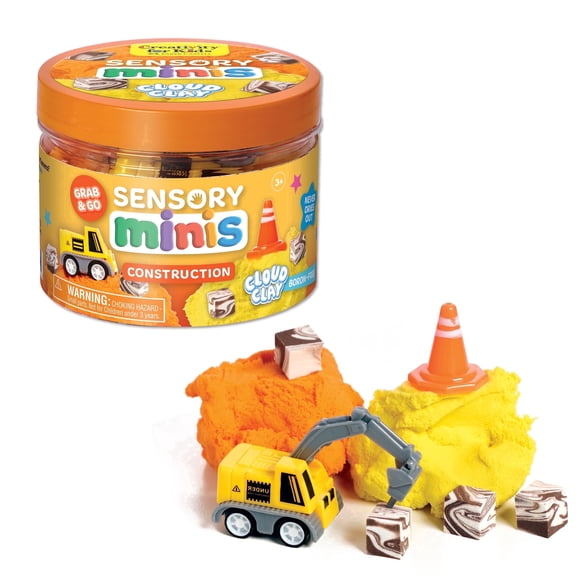 Creativity for Kids Sensory Mini - Construction Spring Crafts | Sensory Toy for Toddlers | Travel Activities for Preschool Boys (Ages 3 )