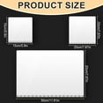 thumbnail image 4 of 2026 New LED Note Board with Colors Light Up Dry Erase 6x6inch, 4 of 7