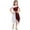 Red, variant on Alvivi Kids Girls Lyrical Modern Dance Dress Sleeveless Colorblock Dancewear Performance Costume