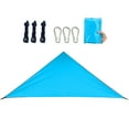 thumbnail image 2 of JingChun Clearance Under $2.00 10ft Triangles Waterproof Sun Shade Sails Canopys Awning Shelter U V Blockage Water Resistants Outdoor Backyard Patio Garden Carport, 2 of 8