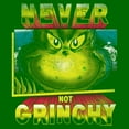 thumbnail image 2 of Men's Dr. Seuss Distressed Never Not Grinchy  Sweatshirt, 2 of 4