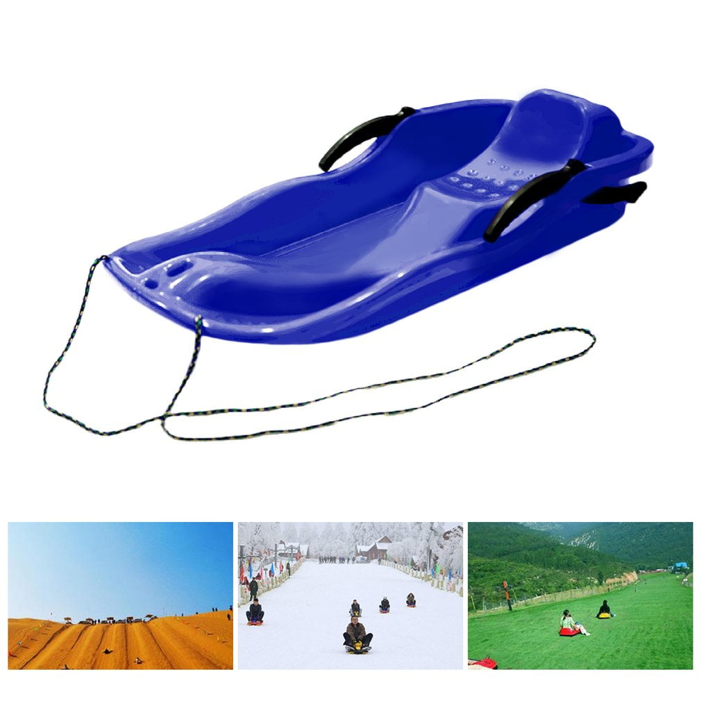 Outdoor Sports Plastic Skiing Boards Sled Luge Snow Grass Sand Board