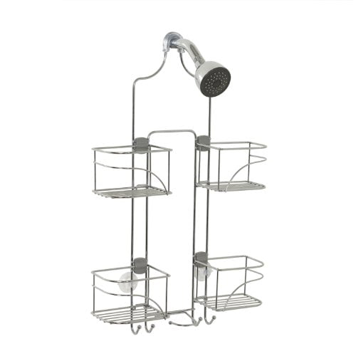 Zenna Home Expandable OvertheShower Caddy, Chrome
