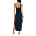 thumbnail image 2 of Nicholas womens  Nala Draped Asymmetrical Gown, 2, Blue, 2 of 3