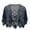 Black/Royal, variant on 1920S Vintage Party Masquerade Women'S Sequins Sheer Shrug Cardigan Lightweight
