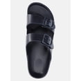thumbnail image 4 of George Men's Two Buckle Slide Sandals, 4 of 6