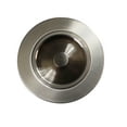 thumbnail image 2 of Westbrass Kitchen Sink Disposal Drain Flange Trim and Stopper Set, Polished Nickel, 2 of 5