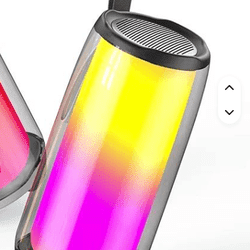 DCOWO Pulse 5 Portable for Bluetooth Speaker with Dazzling LED Lights for Home Theatre Parties Outdoor Use