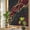Red, variant on Red Marble Privacy Window Film, Decorative Stained Glass Window Film, Gold Abstract Vintage Modern Ombre Art Resuable Rainbow Static Cling for Home Bathroom Living Room Glass Door 23.6"x59"