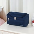 thumbnail image 7 of GUANGCAIJIA Large Makeup Bag Organizer With Compartments Travel Toiletry Bag For Men Cosmetic Bags Set Blue, 7 of 7