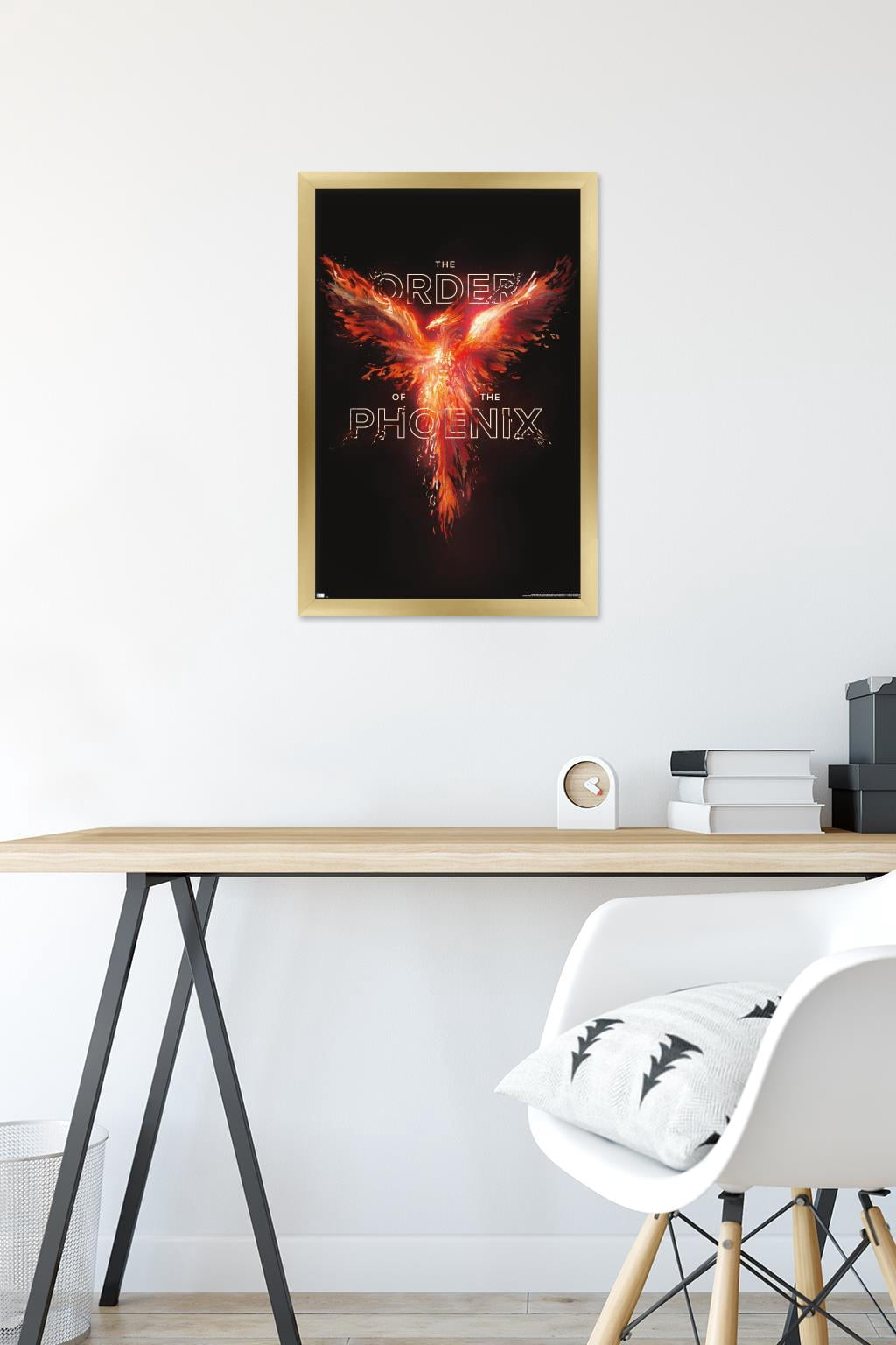 Harry Potter - Order of the Phoenix Magic Wall Poster, 14.725" x 22.375" Framed