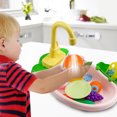thumbnail image 1 of Juguete de fregadero de cocina HUOGUO con agua corriente para niños con caja de regalo, 1 of 5