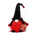 thumbnail image 2 of Yeciiwht Halloween Decorations - Cute Faceless Gnomes Doll Pumpkin Dwarf Figurines Ornaments, Soft Stuffed Plush Toy Helloween Gifts Desktop Decor, 2 of 7