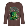 thumbnail image 5 of HaoXianJian Mens St Patricks Day Shirt formal hat Print Irish Shamrock Paddy's Day Clothes Top Gifts Plus Size 2X 3X 5X, 5 of 5