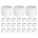 thumbnail image 1 of Uxcell 24PCS Bandas de sudor deportivas, muñequeras de algodón absorbentes de sudor para entrenamiento/baloncesto/correr [Blanco, 5cm de ancho], 1 of 7