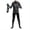 Black, variant on Boys Spider Hero Cosplay Costume Red Blue Suit with 3D Mask, Full Body Battle Jumpsuit for Halloween Party Outfit, Black, 140