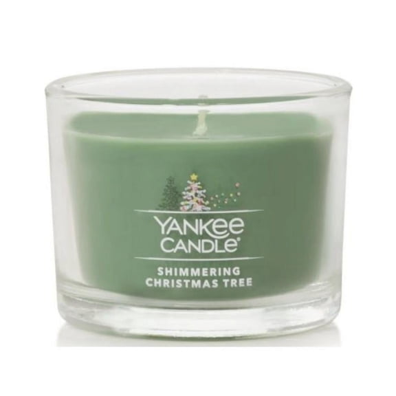 Yankee Candle Shimmering Christmas Tree Mini Candle 1.3 oz.