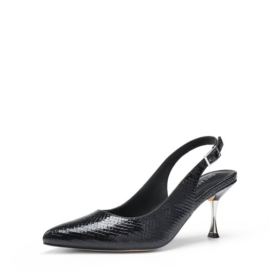 Dream Pairs Womens kitten heel slingback pump shoe