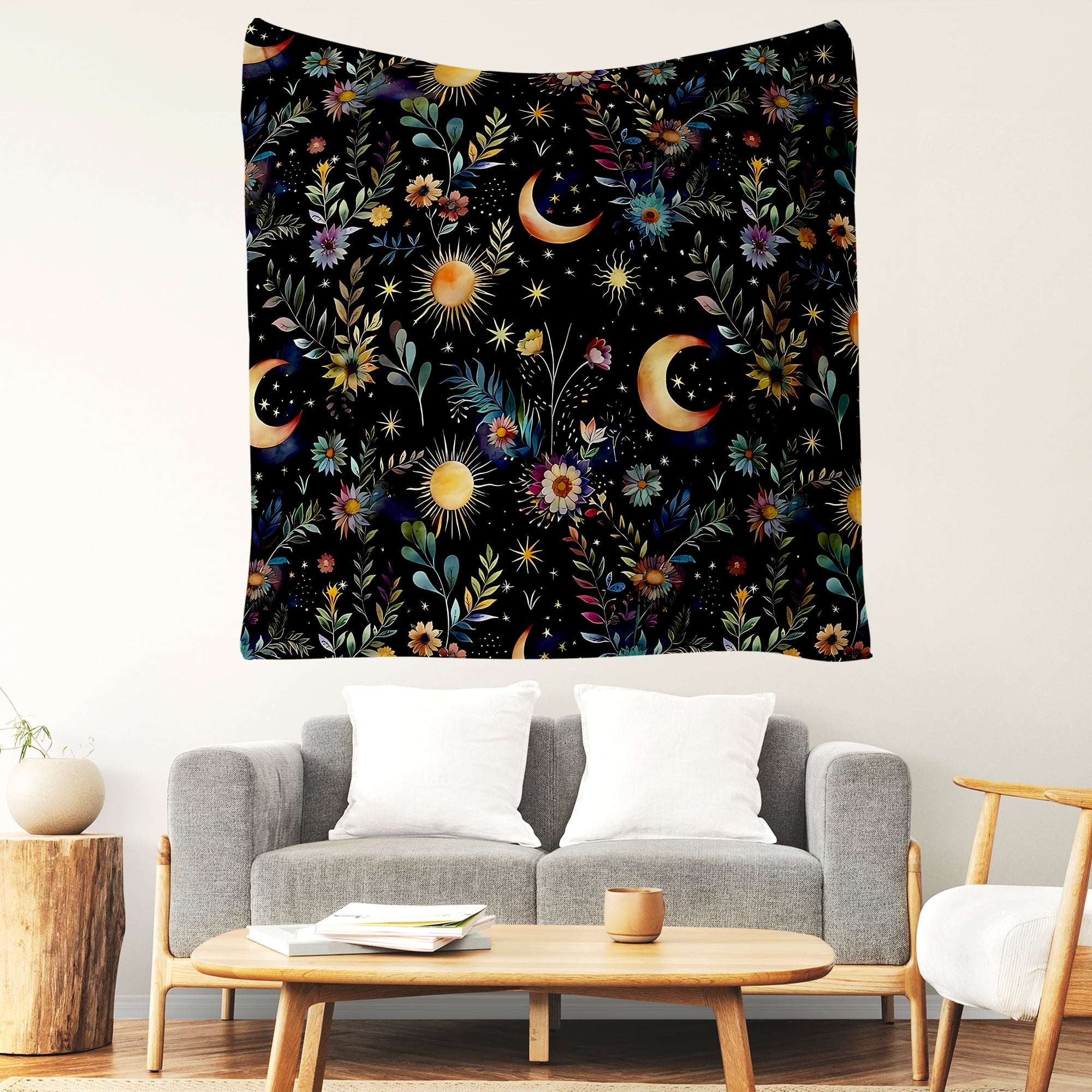 Fleece Blanket for Bed & Sofa - Soft Printed Throw Blanket, Fuzzy Blankets & Throws 40x50 Inches