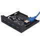 thumbnail image 4 of Tarjeta adaptadora Adaptador de bahía de disquete frontal PC duradera y práctica esmerilada para NEC720201, 4 of 8