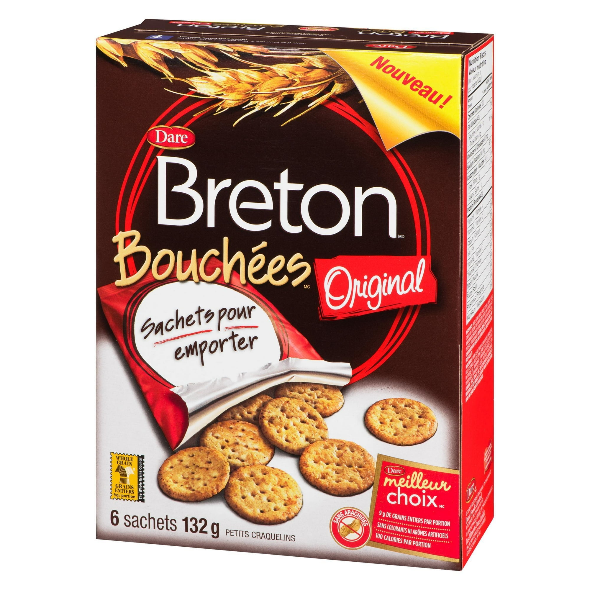 Breton Bites Original On-The-Go, Dare