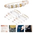 thumbnail image 3 of 12Pcs Brooch Pin Sweater Pants Shawl Pins Clips Clothing Dress Pants Skirt Waist Pin, 3 of 8