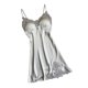 thumbnail image 2 of Camisón de satén sexy Camisón Sexy Transparente Sin Mangas Camisón Camisón De Encaje L L Magideal Camisón de satén sexy, 2 of 6