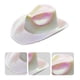 thumbnail image 5 of Sombrero grande fluorescente de estilo compuesto colorido para fiesta, sombrero de vaquero colorido para festival, sombrero de vaquero, 5 of 5