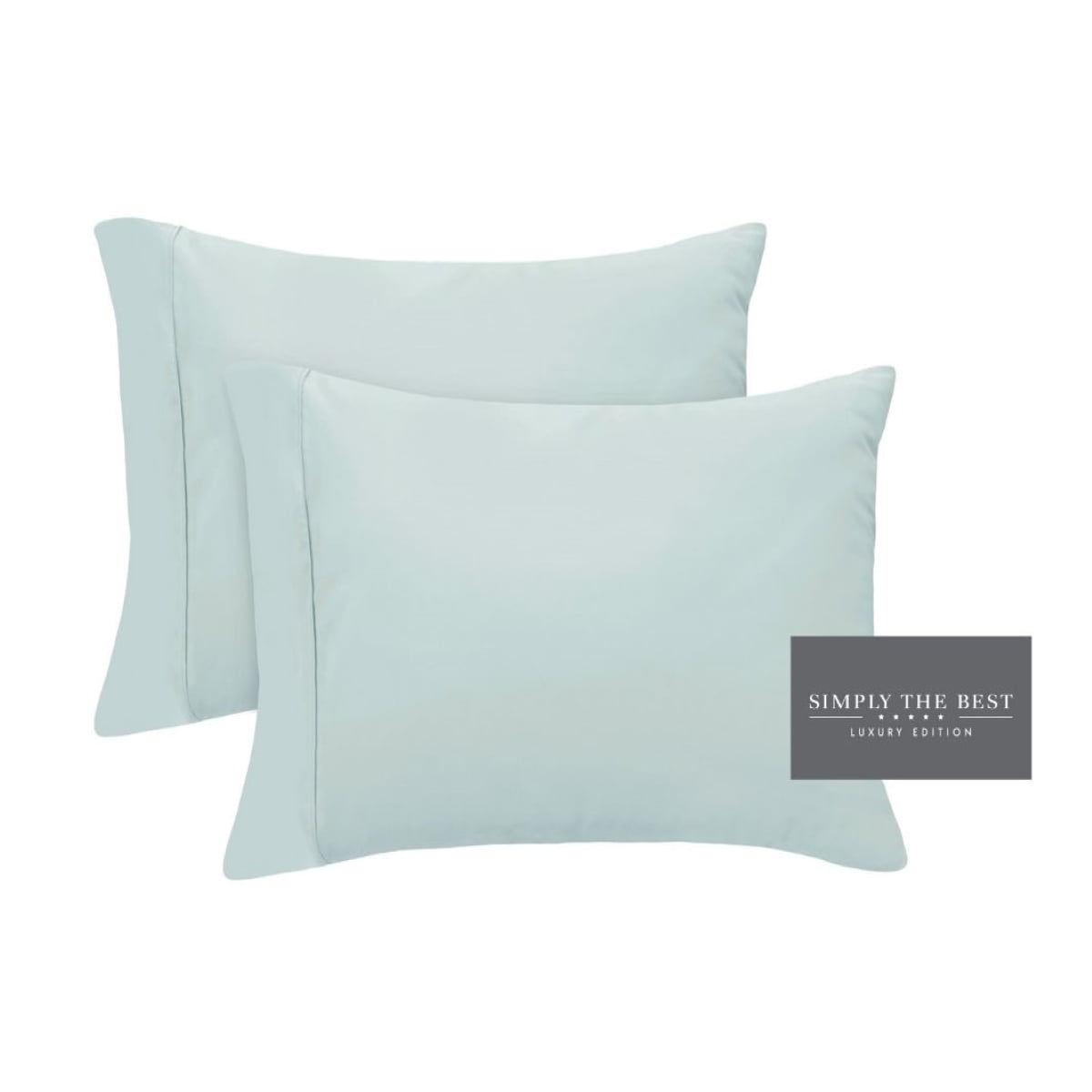 Crescent Comfy 2 Pack 100% Cotton Standard Pillow Cases 20"X30 