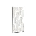 DecMode Indoor Black Metal Contemporary Floral Wall Decor - Walmart.com
