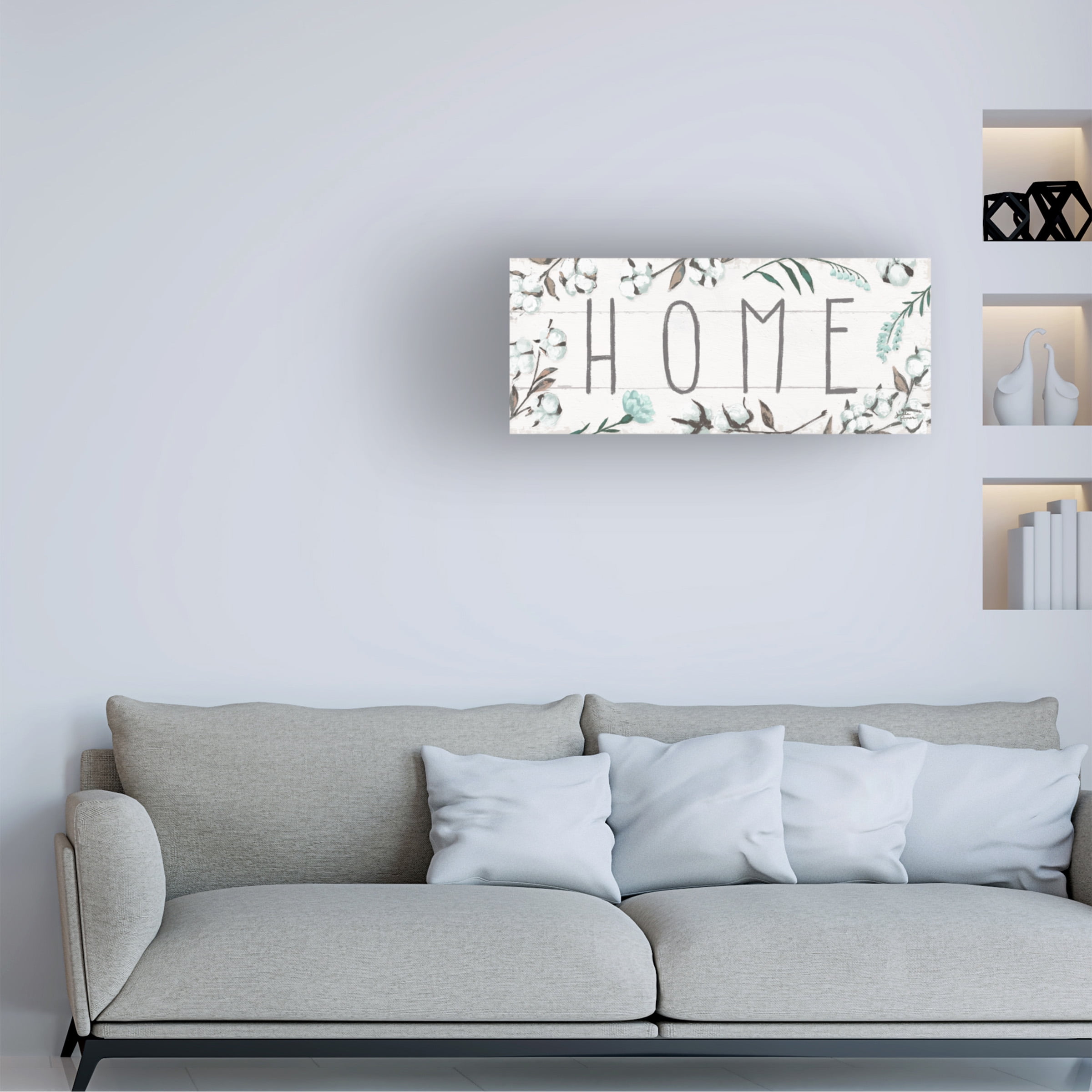 Janelle Penner 'Blessed X' Canvas Art