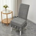 thumbnail image 1 of up to 65% Off WIZUTIZ Removable And Washable Chair Cover Easy To Install And Clean Stretch Chair Cover Suitable For Home Kitchen Banquet Hotel Chair Cover Black, 1 of 5