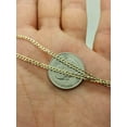 thumbnail image 2 of 14K Yellow Gold Cuban Chain Necklace 16''-24'' GUARANTEED 14K PURE GOLD, 2 of 7