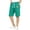 Green, variant on HAOTAGS Boys Shorts 10-12,Moisture-wicking Cotton Linen Elastic Waistband Sporty Shorts Black