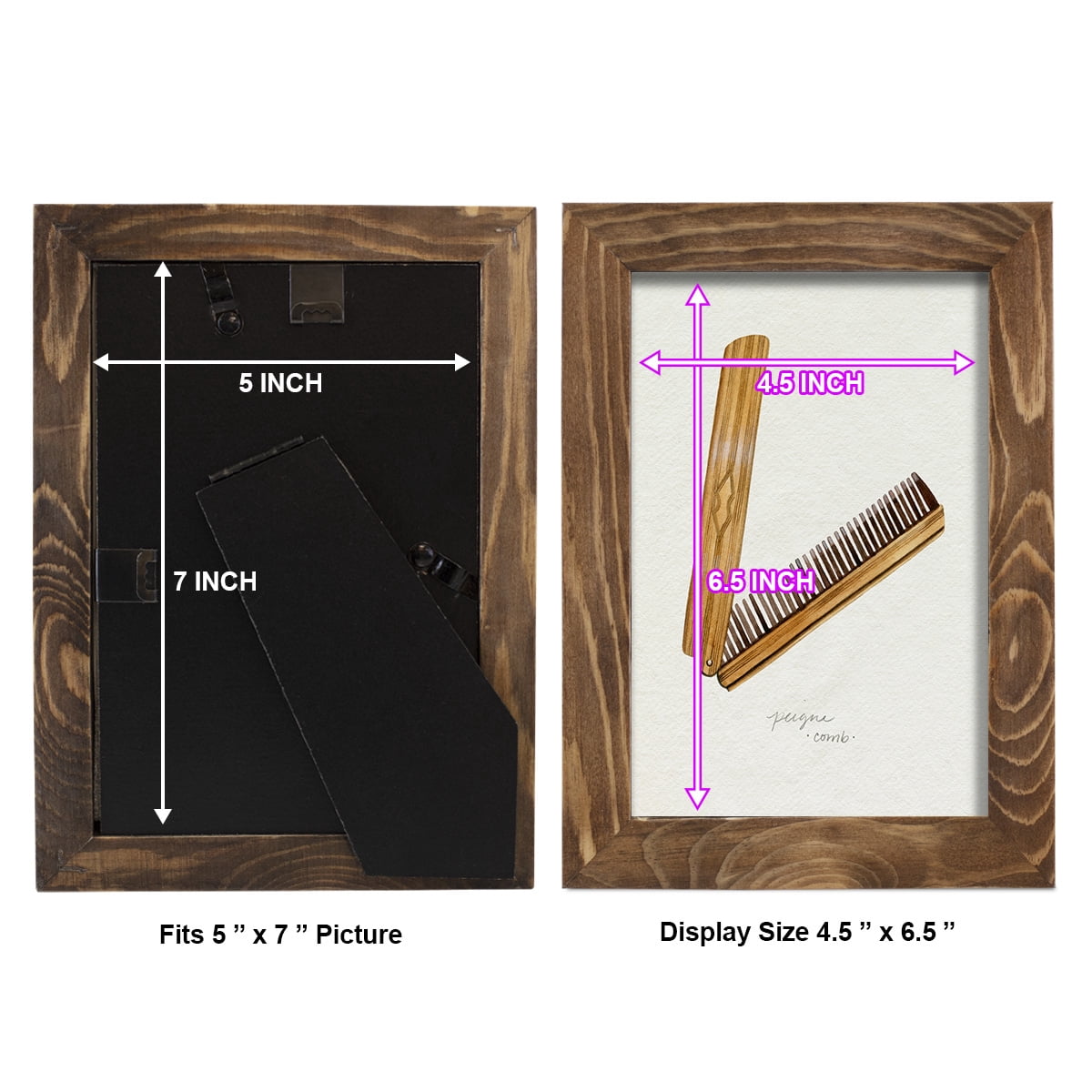 Gilded Toiletries IV - Framed Print w/glass - Walnut