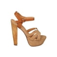thumbnail image 2 of New Women Elegant Collection Lizeth-1 PU Open Toe Platform Chunky Heel Sandal, 2 of 5